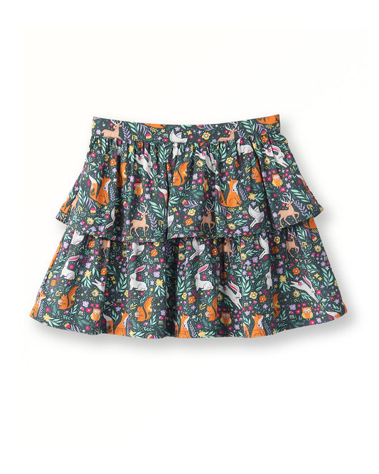 Beebay Green Skirt-Woodland-Cotton-For Infants