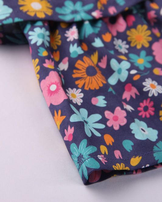 Beebay Multicolored Skirt-Floral-Cotton-For Infants