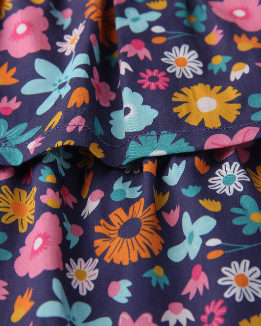 Beebay Multicolored Skirt-Floral-Cotton-For Infants