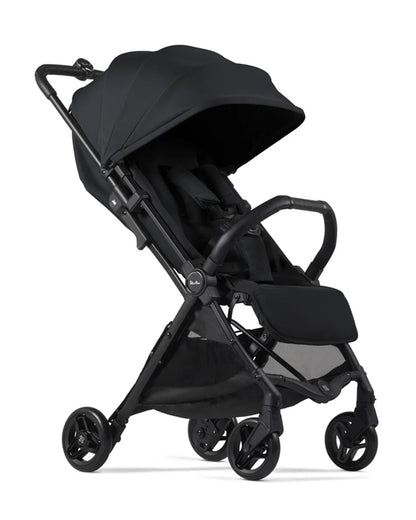 Silver Cross Jet 5-World's First Cabin Approved Baby Stroller-Lightweight & Travel Friendly-One Motion Fold-Car Seat Compatible-2 Years Warranty-Includes Rain Cover & Travel Bag-Pram for 0 to 4Y (Upto 22 Kg)-Space