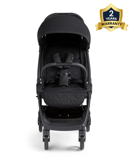 Silver Cross Clic Lightweight Baby Stroller-Cabin Friendly-One Hand Fold-Car Seat Compatible-Pram for 0M+ (Upto 22 Kg)-Space