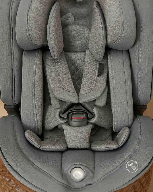 Silver Cross Motion All Size 360 Baby Convertible Car Seat-Easy Lock ISOFIX-R129 Certified-360 Degree Rotation-For 0M+ (Upto 12Y)-Glacier