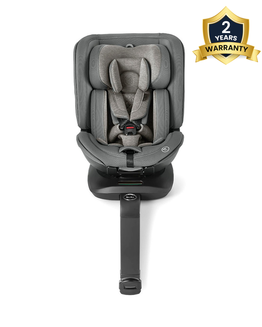 Silver Cross Motion All Size 360 Baby Convertible Car Seat-Easy Lock ISOFIX-R129 Certified-360 Degree Rotation-For 0M+ (Upto 12Y)-Glacier