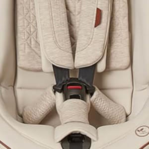 Silver Cross Motion All Size 360 Baby Convertible Car Seat-Easy Lock ISOFIX-R129 Certified-360 Degree Rotation-For 0M+ (Upto 12Y)-Almond