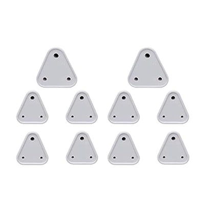 Safe-O-Kid Socket Guards-For Baby Proofing & Safety-White-Pack of 10