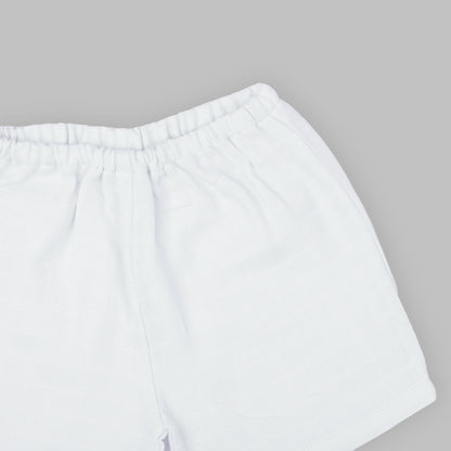 BabyCo Organics Blue & White Jhabla Set-Solid-Organic Cotton-Pack of 2-For Infants