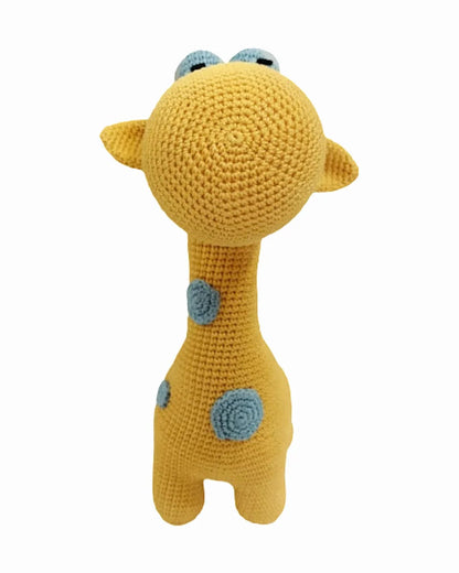 Happy Threads Zaffy Zarafa Giraffe Soft Toy-Easily Washable-Plush Cuddly Toy For Newborn