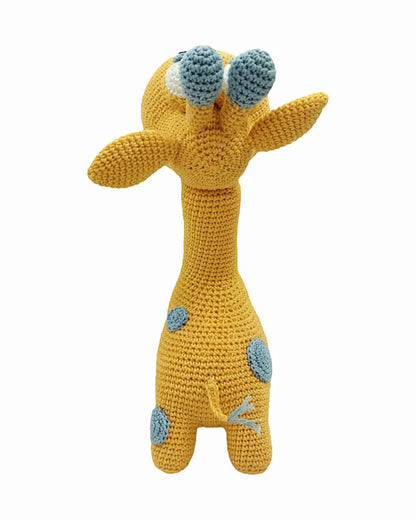 Happy Threads Zaffy Zarafa Giraffe Soft Toy-Easily Washable-Plush Cuddly Toy For Newborn