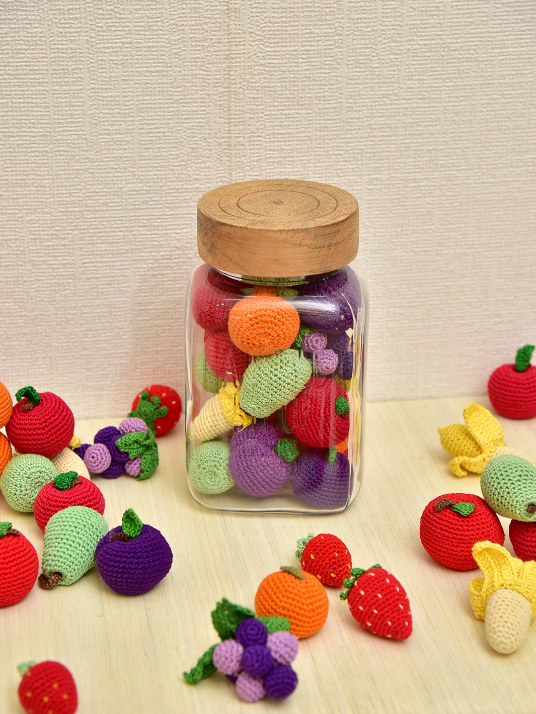 Happy Threads Fruit Set Pretend & Play Toy-24M+-Extra 5% Off – duckduckbaby