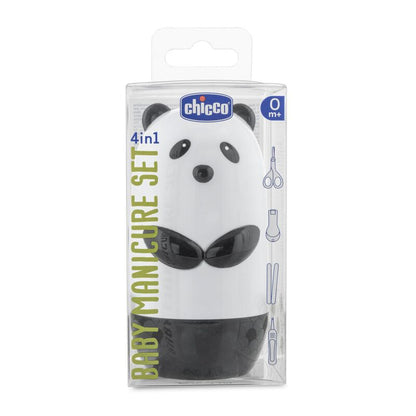 Chicco 4in1 Baby Manicure Set-Panda