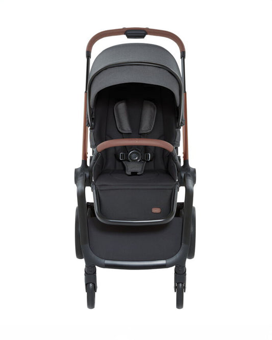 Chicco Mysa Baby Stroller-Reversible Seat-3 Recline Positions-Pram for 0 to 4Y (Upto 22 Kg)-Black Satin