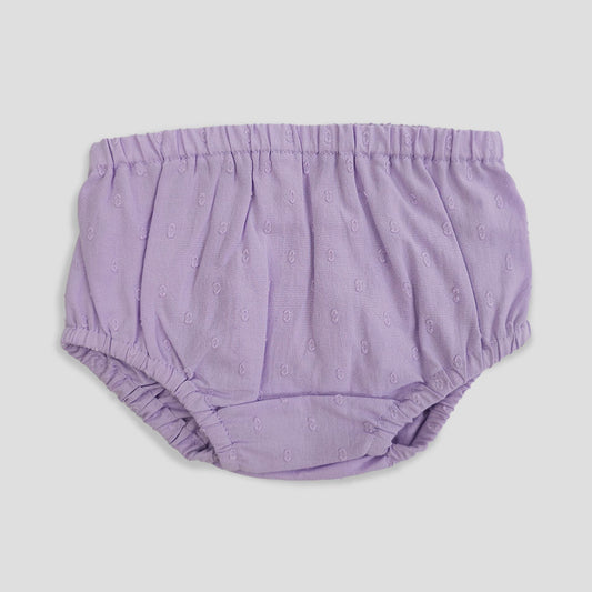 Keebee Purple Bloomer-Solid-Cotton-For Infants