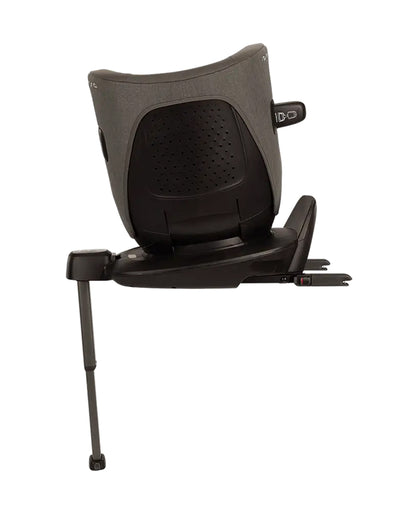 Nuna Pruu Baby Car Seat-Convertible Car Seat-360 Degree Rotation-10 Position Reclining Seat-Integrated Rebound Bar to Minimize Rotation During Impact-2 Years Warranty-For 0 to 4Y (Upto 19Kg)-Granite