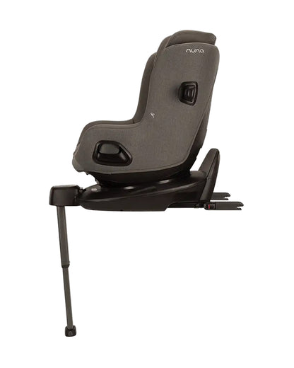 Nuna Pruu Baby Car Seat-Convertible Car Seat-360 Degree Rotation-10 Position Reclining Seat-Integrated Rebound Bar to Minimize Rotation During Impact-2 Years Warranty-For 0 to 4Y (Upto 19Kg)-Granite