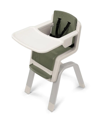 Nuna Zaaz Baby High Chair-Air Foam Cushion-Height Adjustable-Easily Removable Tray, Arm Bar & Footrest-For 0M+ (Upto 100Kg)-Pine