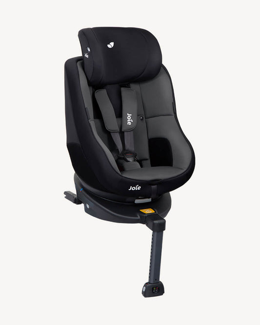 Joie Spin 360 Baby Car Seat-Convertible (Front & Rear Facing)-360 Degrees Rotation-With Integrated Load Leg-6 Positions Adjustable Headrest-2 Years Warranty-For 0 to 4Y (Upto 18 kg)-Ember