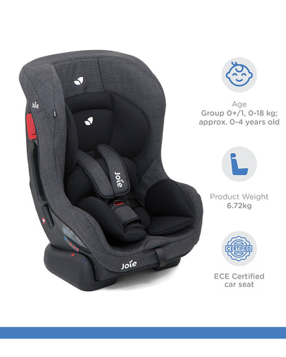 Joie Tilt Baby Car Seat-Convertible (Front & Rear Facing)-4 Recline Positions-For 0 to 4Y (Upto 18Kg)-Pavement