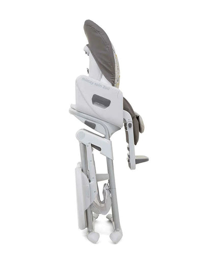 Joie Mimzy Spin 3 in 1 Baby High Chair-360 Degree Spinning-Adjustable Height & Recline-0M+ (Upto 15 Kg)-Geometric Mountains