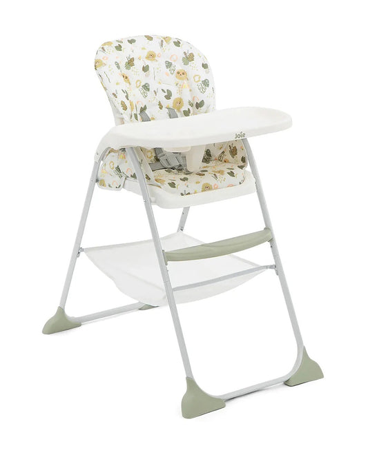 Joie Mimzy Snacker Baby High Chair-One Hand Quick Compact Fold-Streamlined Design-6M to 3Y (Upto 15Kg)-Leo