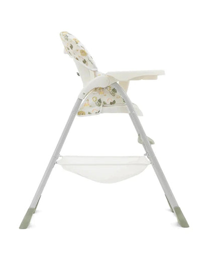 Joie Mimzy Snacker Baby High Chair-One Hand Quick Compact Fold-Streamlined Design-6M to 3Y (Upto 15Kg)-Leo