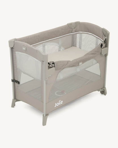 Joie Kubbie Sleep Bedside Crib Travel Cot-With Removable