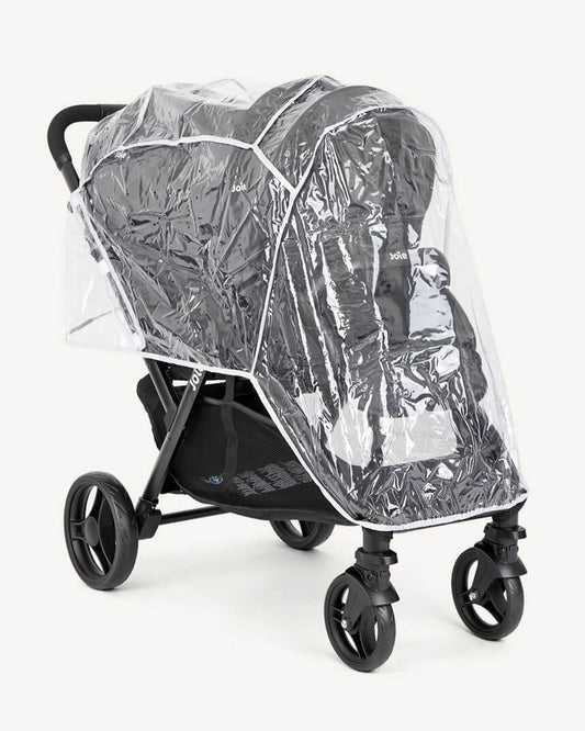 Joie Evalite Duo Twin Stroller-Multiple Recline Positions-Adjustable Leg Rest-Pram For 0 to 3Y (Upto 15 Kg)-Shale