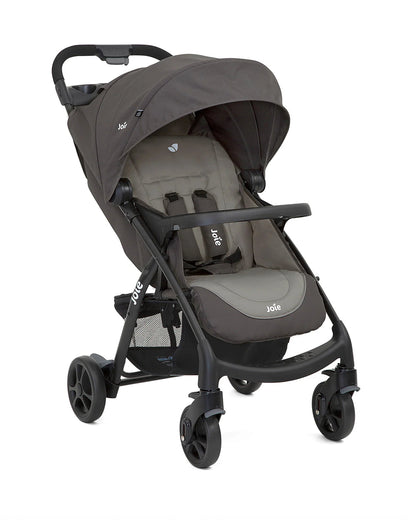 Joie Muze LX Travel System Baby Stroller with Car Seat-Auto Gravity Fold-Pram for 0 to 3Y (Upto 15Kg)-Dark Pewter