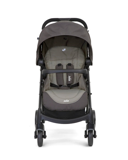 Joie Muze LX Travel System Baby Stroller with Car Seat-Auto Gravity Fold-Pram for 0 to 3Y (Upto 15Kg)-Dark Pewter