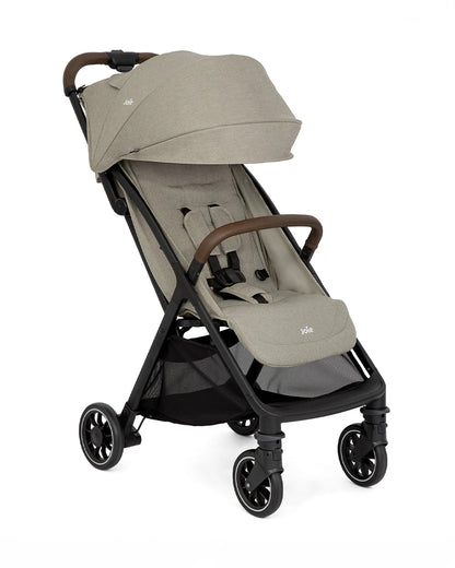 Joie Pact Pro Lightweight Baby Stroller-One Hand Fold-Flat Reclining Seat-Travel System Compatible-Pram for to 4Y (Upto 22 Kg)-Oak