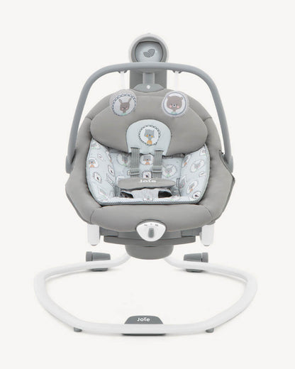 Joie Serina 2 in 1 Infant Swing & Rocker-Electric-3 Position Recline-Upto 9 Kg-Portrait