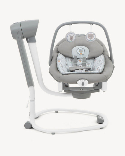 Joie Serina 2 in 1 Infant Swing & Rocker-Electric-3 Position Recline-Upto 9 Kg-Portrait