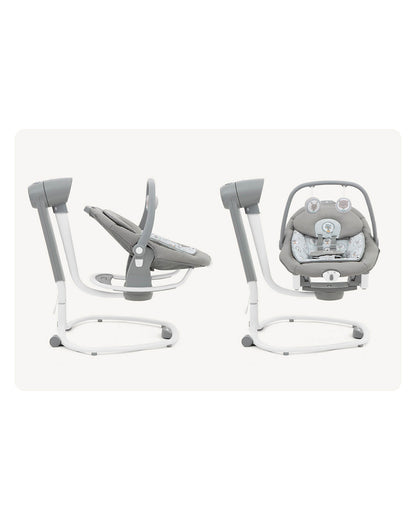 Joie Serina 2 in 1 Infant Swing & Rocker-Electric-3 Position Recline-Upto 9 Kg-Portrait