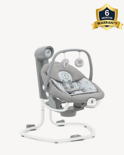 Joie Serina 2 in 1 Infant Swing & Rocker-Electric-3 Position Recline-Upto 9 Kg-Portrait