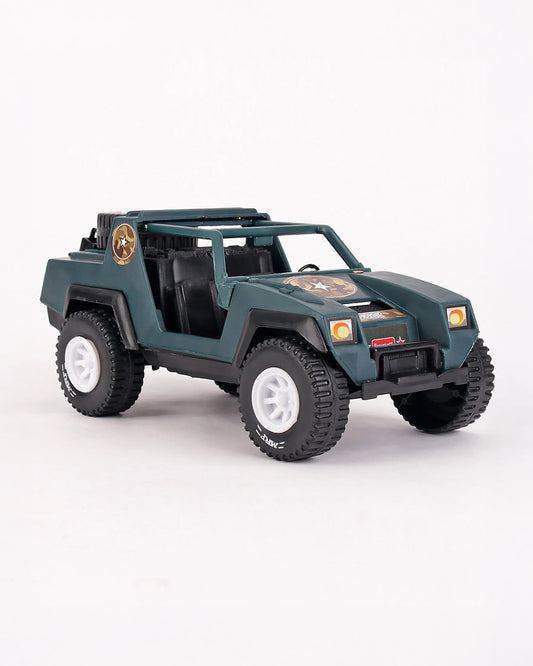 Funskool Giggles Army Jeep Vehicle Toy-Green-9M+