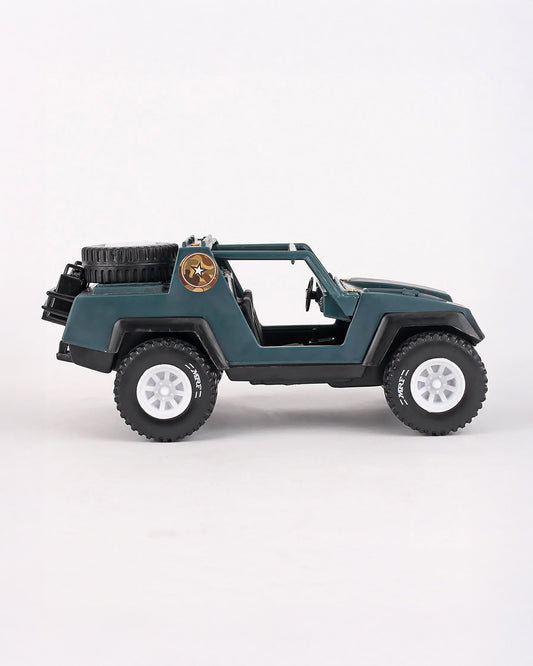 Funskool Giggles Army Jeep Vehicle Toy-Green-9M+