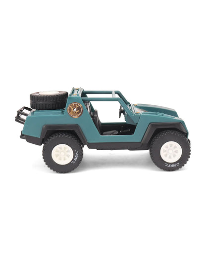 Funskool Giggles Army Jeep Vehicle Toy-Green-9M+