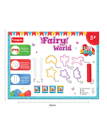 Funskool Fundough Fairy World-Art and Craft Kit-18M+