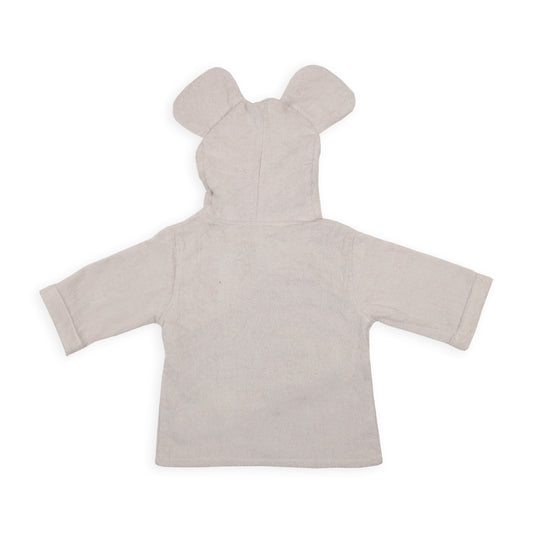 Kicks & Crawl Baby Hooded Bathrobe-100% Terry Cotton-Tiny Mouse