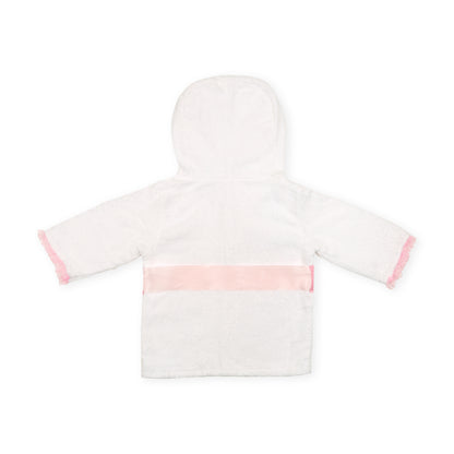 Kicks & Crawl Baby Hooded Bathrobe-100% Terry Cotton-Lovely Princess