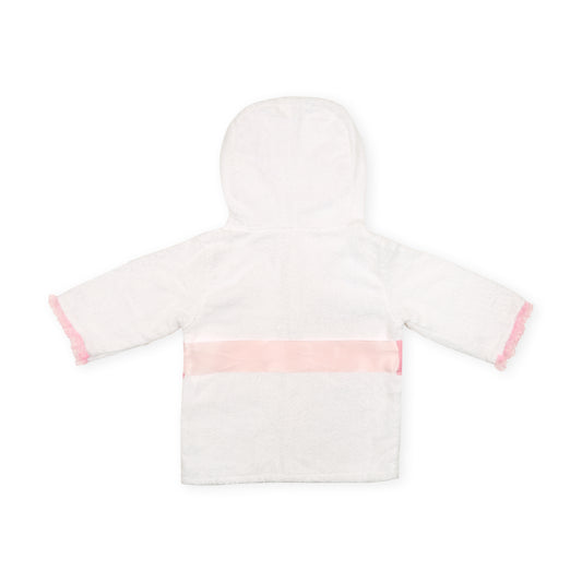 Kicks & Crawl Baby Hooded Bathrobe-100% Terry Cotton-Lovely Princess