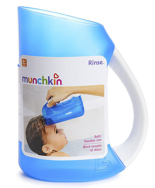 Munchkin Tear-Free Baby Shampoo Rinser-With Soft Rim-Blue