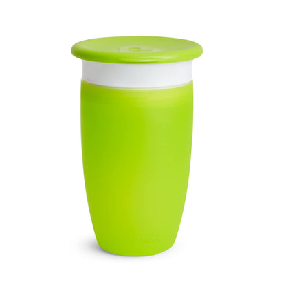 Munchkin Miracle 360 Degree Sippy Cup-Green-296 ml-Auto Flow Stop-For Infants