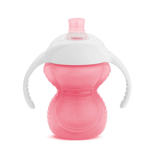 Munchkin Click Lock Bite Proof Trainer Cup-Twin Handle-Dishwasher Safe-207 ml-Assorted Colors