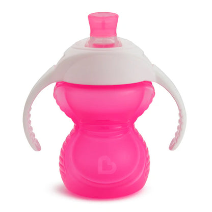 Munchkin Click Lock Bite Proof Trainer Cup-Twin Handle-Dishwasher Safe-207 ml-Assorted Colors