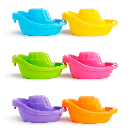 Munchkin Little Boat Train Bath Toy-Floating Pool Toys For Infants