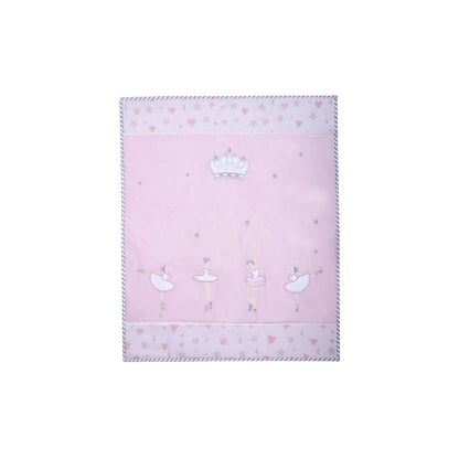 Abracadabra Baby Quilt-Ballerina-Handmade With Care-Pink-For Infants