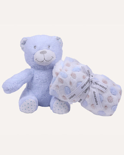 Abracadabra Toy with blanket Bear Gift Set-Pack Of 2-Gift For Baby Shower & Baby Birthday