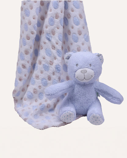 Abracadabra Toy with blanket Bear Gift Set-Pack Of 2-Gift For Baby Shower & Baby Birthday