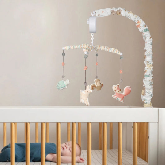 Abracadabra Musical Cot Mobile-Bambi & Friends-Stimulates Baby's Visual & Auditory Senses-For Calm Baby Sleep