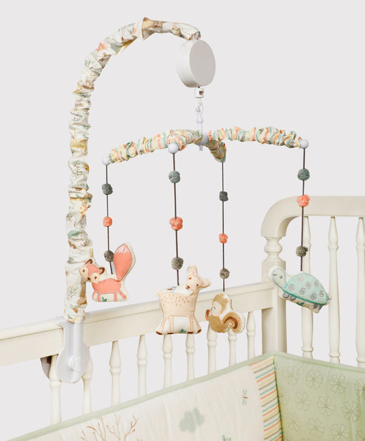 Abracadabra Musical Cot Mobile-Bambi & Friends-Stimulates Baby's Visual & Auditory Senses-For Calm Baby Sleep